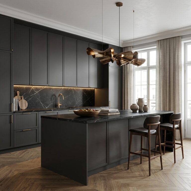 2_Black-Kitchen-Cabinets
