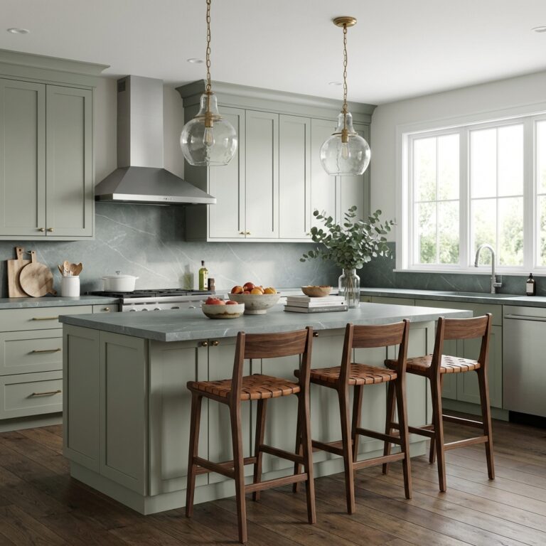 3_Green-Kitchen-Cabinets